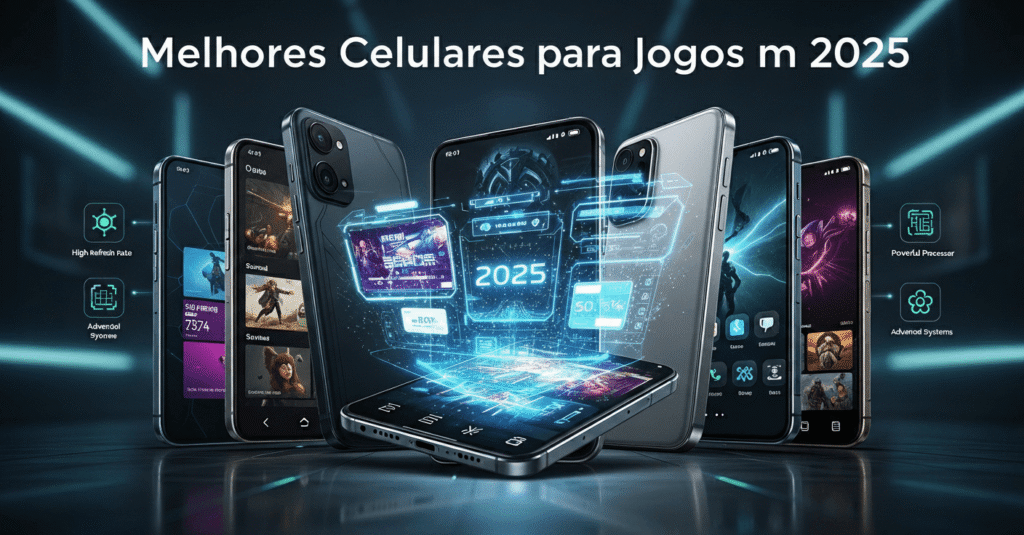 Melhores celulares para jogo em 2025